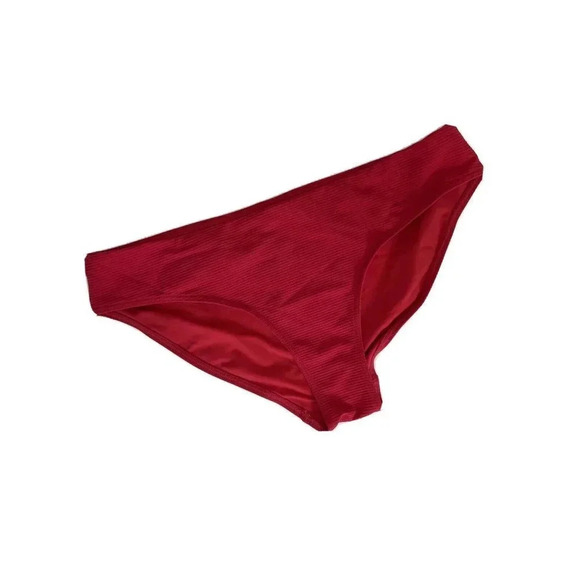 Sea Level Australia Ribbed Bikini Bottoms Red Swimsuit Women's 12 - Picture 4 of 7